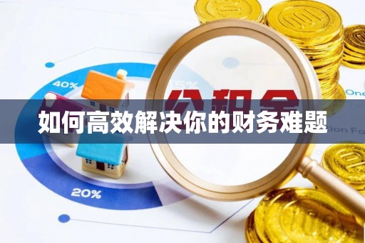 南昌如何高效解决你的财务难题